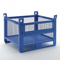 Wire mesh containers with front opening door (1500Kg) 